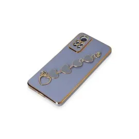 Newface Xiaomi Redmi Note 12 Pro 4G Kılıf Esila Silikon - Gri