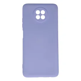 Newface Xiaomi Redmi Note 9 5G Kılıf Nano Içi Kadife Silikon - Lila