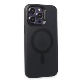 Joko Iphone 15 Pro Kılıf Mateks Magsafe Kapak - Siyah