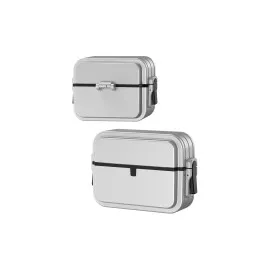 Newface Airpods 3 (3.nesil) 404 Kilitli Kılıf - Gri