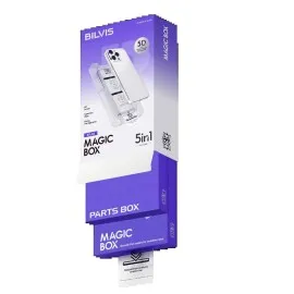 Newface Apple Iphone 15 Pro Max Bilvis 5In1 3D Magic Cam Ekran Koruyucu - Siyah