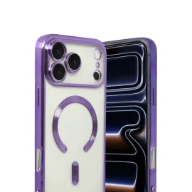 Newface Apple Iphone 17 Pro Max Kross Magneticsafe Kapak - Mor