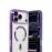 Newface Apple Iphone 17 Pro Max Kross Magneticsafe Kapak - Mor