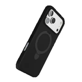 Newface Apple Iphone 17 Pro Regal Magsafe Standlı Kapak - Siyah