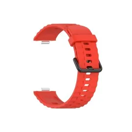 Newface Huawei Watch Fit 3 Klasik Kordon - Kırmızı