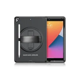 Newface Ipad 10.2 (7.nesil) Kılıf Hand Strap Tablet Kılıfı - Siyah