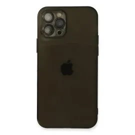 Newface Iphone 12 Pro Kılıf Fly Lens Silikon - Siyah