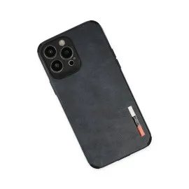 Newface Iphone 13 Pro Kılıf Loop Deri Silikon - Lacivert
