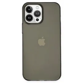 Newface Iphone 14 Pro Kılıf Pc Sert Şeffaf Kapak - Siyah