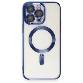Newface Iphone 15 Pro Kılıf Kross Magneticsafe Kapak - Lacivert