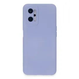 Newface Realme 9I 4G Kılıf Nano Içi Kadife Silikon - Lila