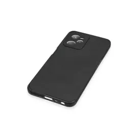 Newface Realme C35 Kılıf Loop Deri Silikon - Siyah