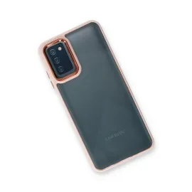 Newface Samsung Galaxy A03S Kılıf Dora Kapak - Pudra