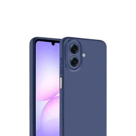 Newface Samsung Galaxy A07 First Silikon - Lacivert