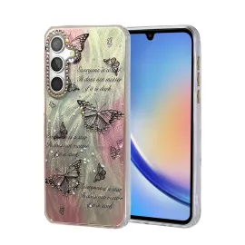 Newface Samsung Galaxy A34 5G Kılıf Blade Aynalı Desenli Kapak - Desen 6