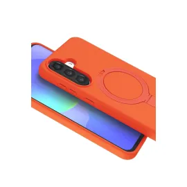 Newface Samsung Galaxy A36 Regal Magsafe Standlı Kapak - Turuncu