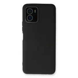 Newface Vivo Y15S Kılıf Lansman Glass Kapak - Siyah