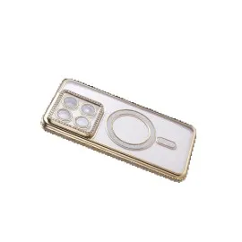 Newface Xiaomi Mi 14T Pro Joke Simli Magneticsafe Kılıf - Gold
