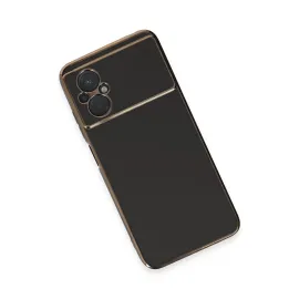 Newface Xiaomi Poco M5 Kılıf Volet Silikon - Siyah