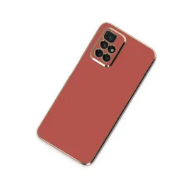 Newface Xiaomi Redmi 10 2022 Kılıf Volet Silikon - Kırmızı