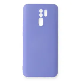 Newface Xiaomi Redmi 9 Kılıf Nano Içi Kadife Silikon - Lila