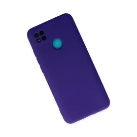 Newface Xiaomi Redmi 9C Kılıf Nano Içi Kadife Silikon - Mor