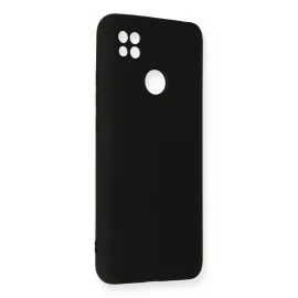 Newface Xiaomi Redmi 9C Kılıf Nano Içi Kadife  Silikon - Siyah