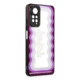 Newface Xiaomi Redmi Note 11 Pro Kılıf Mirror Desenli Kapak - Mirror - 5