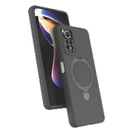 Newface Xiaomi Redmi Note 12 Pro 4G Regal Magsafe Standlı Kapak - Titan Gri