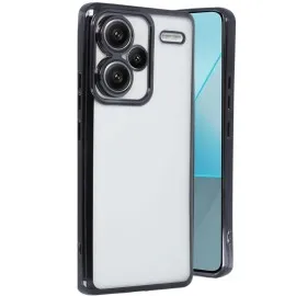 Newface Xiaomi Redmi Note 13 Pro Plus Kılıf Razer Lensli Silikon - Siyah