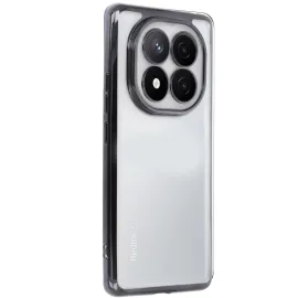 Newface Xiaomi Redmi Note 14 Pro 5G Kılıf Razer Lensli Silikon - Siyah