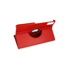 Newface Xiaomi Redmi Pad Kılıf 360 Tablet Deri Kılıf - Kırmızı