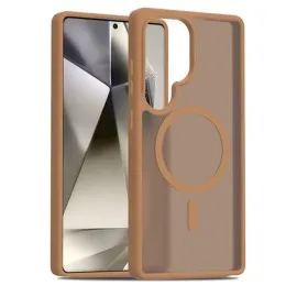Joko Samsung Galaxy S25 Ultra Jota Magsafe Kapak - Kahverengi