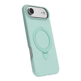 Newface Apple Iphone 17 Air Regal Magsafe Standlı Kapak - Su Yeşili