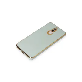 Newface Huawei Mate 10 Lite Kılıf Volet Silikon - Açık Yeşil