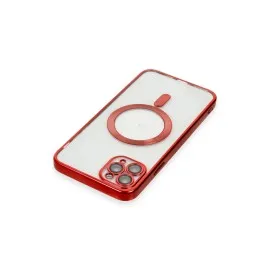 Newface Iphone 11 Pro Max Kılıf Kross Magneticsafe Kapak - Kırmızı