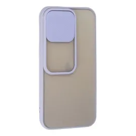 Newface Iphone 13 Pro Kılıf Palm Buzlu Kamera Sürgülü Silikon - Lila
