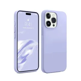 Newface Iphone 15 Pro Max Kılıf First Silikon - Lila