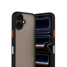 Newface Iphone 17 Kılıf Montreal Silikon Kapak - Siyah