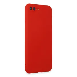 Newface Iphone 7 Plus Kılıf First Silikon - Kırmızı