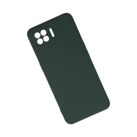 Newface Oppo A73 Kılıf Nano Içi Kadife Silikon - Koyu Yeşil