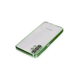 Newface Samsung Galaxy A04S Kılıf Razer Lensli Silikon - Yeşil
