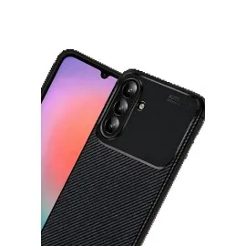 Newface Samsung Galaxy A57 5G Auto Focus Karbon Kapak - Siyah