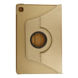 Newface Samsung Galaxy P610 Tab S6 Lite 10.4 Kılıf 360 Tablet Deri  Kılıf - Gold
