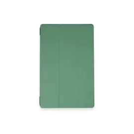 Newface Samsung Galaxy T970 Tab S7 Plus 12.4 Kılıf Tablet Smart Kılıf - Koyu Yeşil