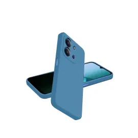 Newface Xiaomi Redmi 15C 4G Nano Içi Kadife Silikon - Mavi
