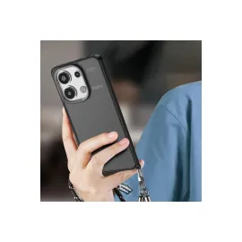 Newface Xiaomi Redmi Note 13 Pro 4G Kılıf Elegant Kapak - Lacivert