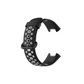 Newface Xiaomi Redmi Watch 2 Spor Delikli Kordon - Siyah-Gri