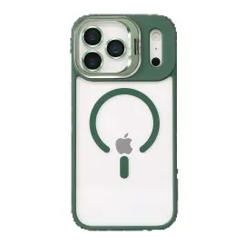 Joko Apple Iphone 17 Pro Remim Lensli Magsafe Standlı Kapak - Koyu Yeşil