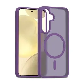 Joko Samsung Galaxy S24 Jota Magsafe Kapak - Derin Mor